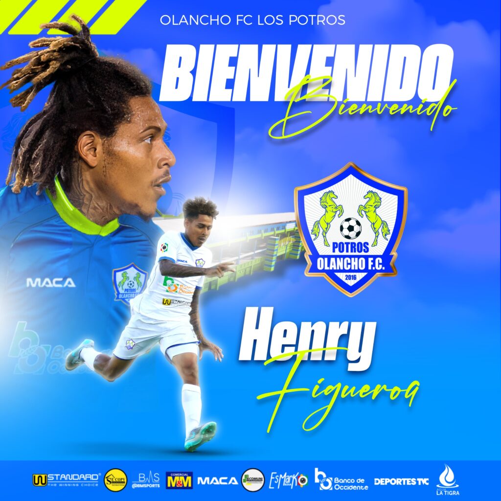 Henry Figueroa es nuevo fichaje del Olancho FC.