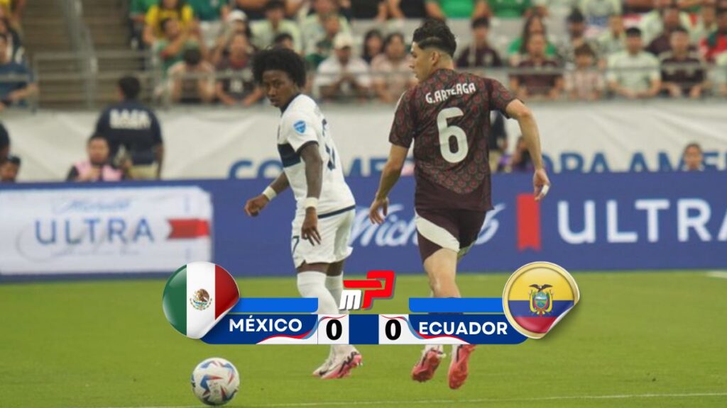 México no pudo ganarle a Ecuador y quedó eliminado en la fase de grupos de la Copa América.