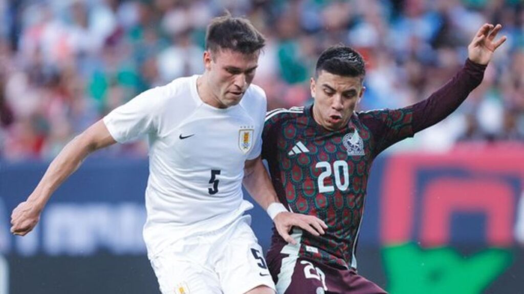 Uruguay receta paliza a México en amistoso previo a la Copa América.