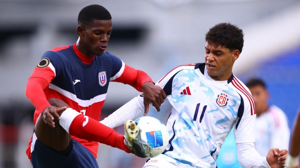 Costa Rica empata 1-1 con Cuba en su debut en Premundial Sub-20.