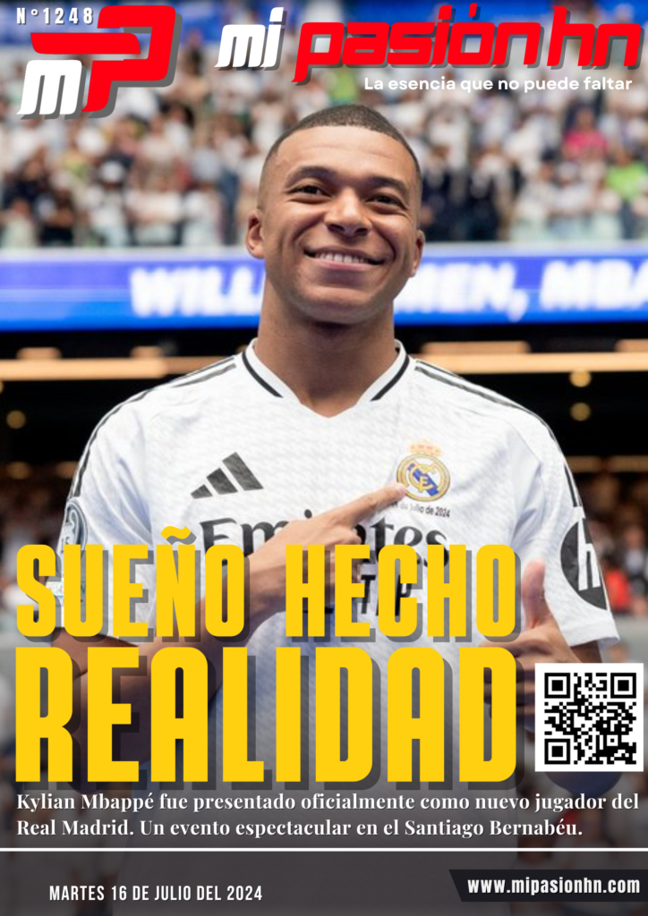 Kylian Mbappé fue presentado como nuevo jugador del Real Madrid.