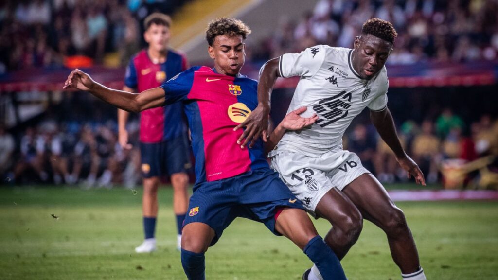 Barcelona no tuvo fiesta en el Joan Gamper y fue goleado por Mónaco.