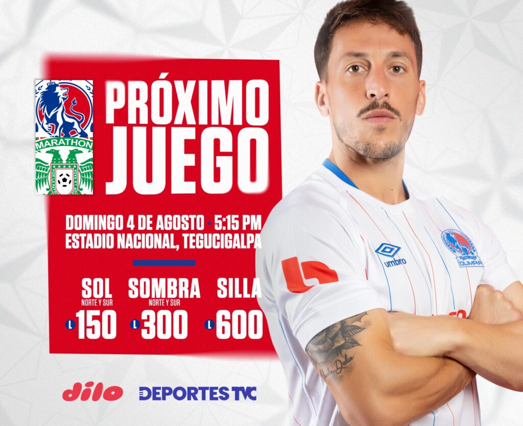 Olimpia anuncia precios de entrada para el clásico ante Marathón.