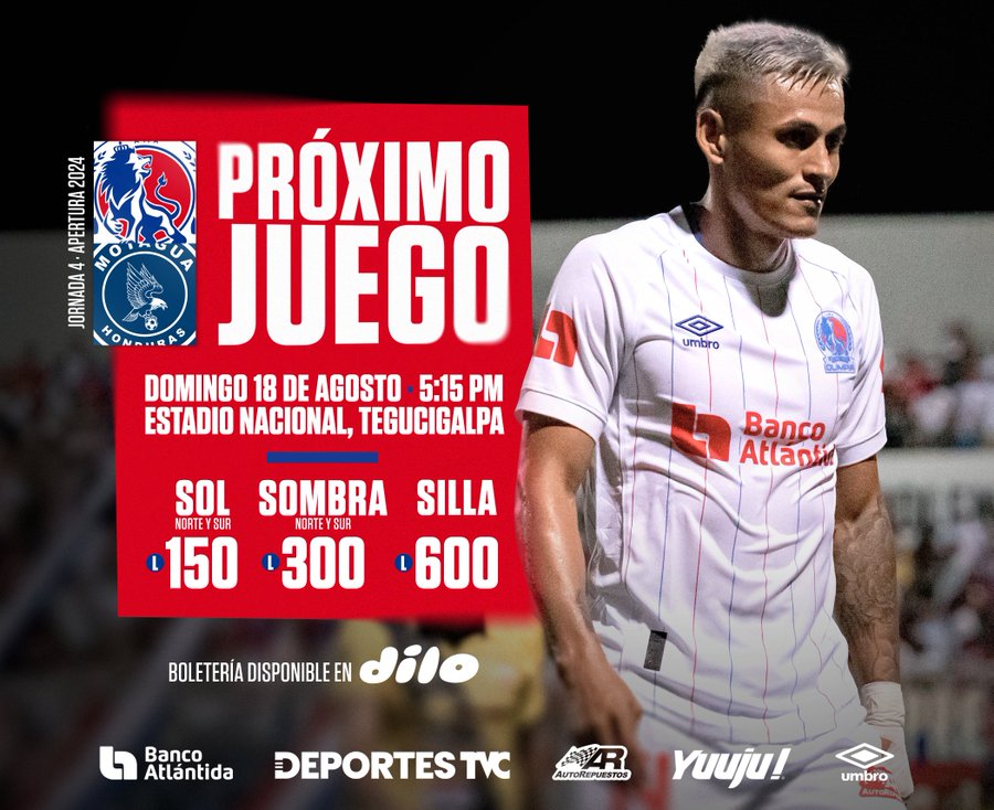 Olimpia anuncia precios para el Superclásico ante Motagua.
