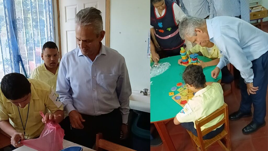 Reinaldo Rueda y autoridades de FFH se comprometen con el Juana Lecrerc.