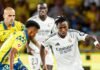Real Madrid nuevamente tropieza de visita y empata ante Las Palmas