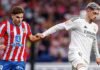 Atlético y Real Madrid empatan 1-1 en el derbi de la ciudad