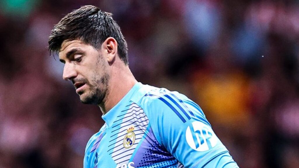 Thibaut Courtois estará tres semanas fuera de las canchas