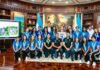 Presidenta Xiomara Castro premia a la selección femenina de Honduras Sub-15 otorgándoles una casa a cada una por haber conquistado el oro en la Concacaf