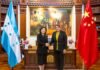 Presidenta Castro recibe la visita de Hua Chunying, Viceministra del Ministerio de Relaciones Exteriores de la República Popular China