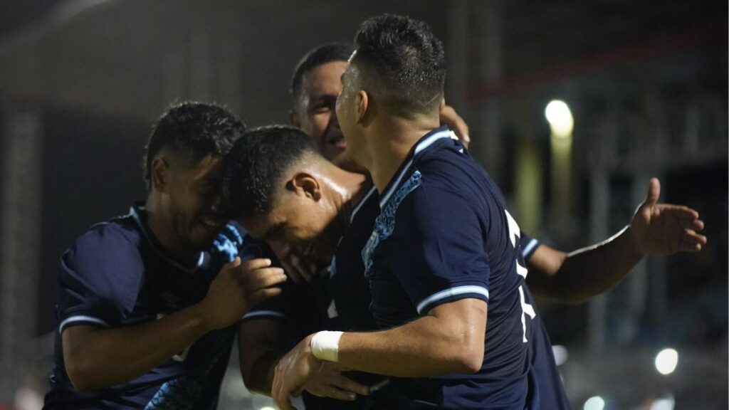 Guatemala derrota a Guyana y es líder del Grupo A de la Liga de Naciones