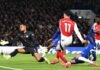 Chelsea empató con Arsenal en un clásico de muchas emociones