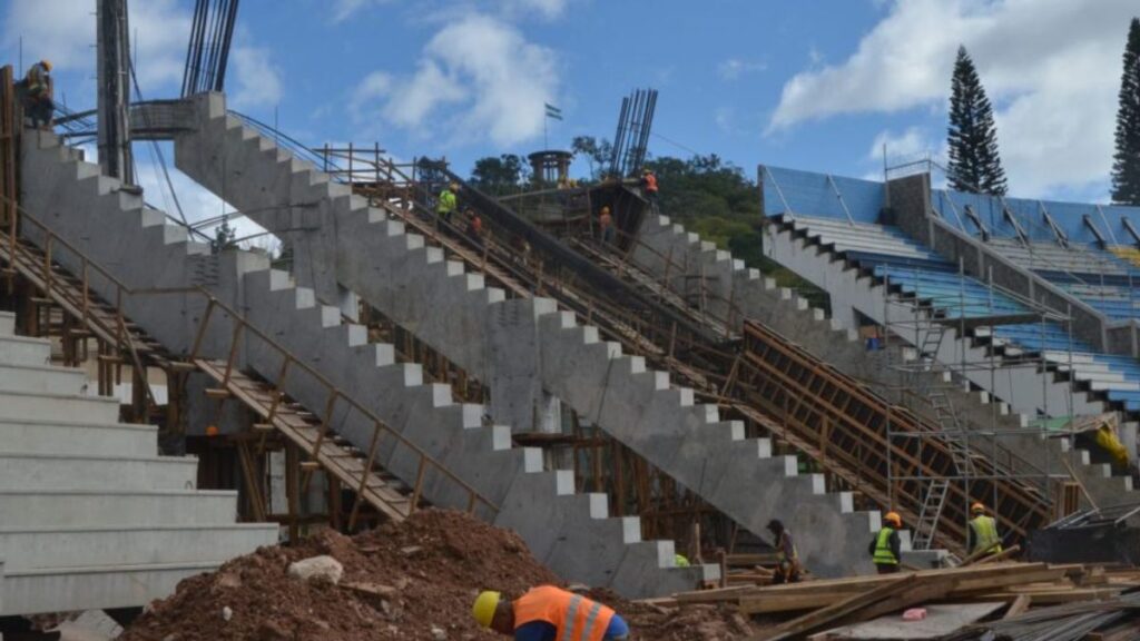 Nueva gradería del estadio Nacional estaría lista si hay Gran Final del Apertura en Tegucigalpa