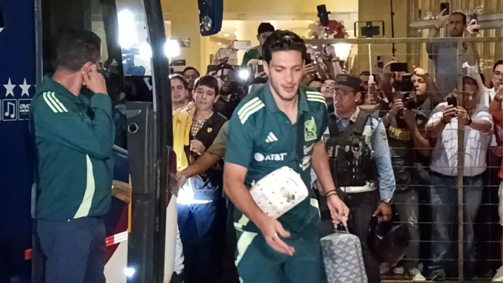 Selección de México llegó a San Pedro Sula para enfrentar a Honduras