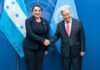 Xiomara Castro se reúne con el Secretario General de la ONU y le expresa su compromiso de instalar la CICIH
