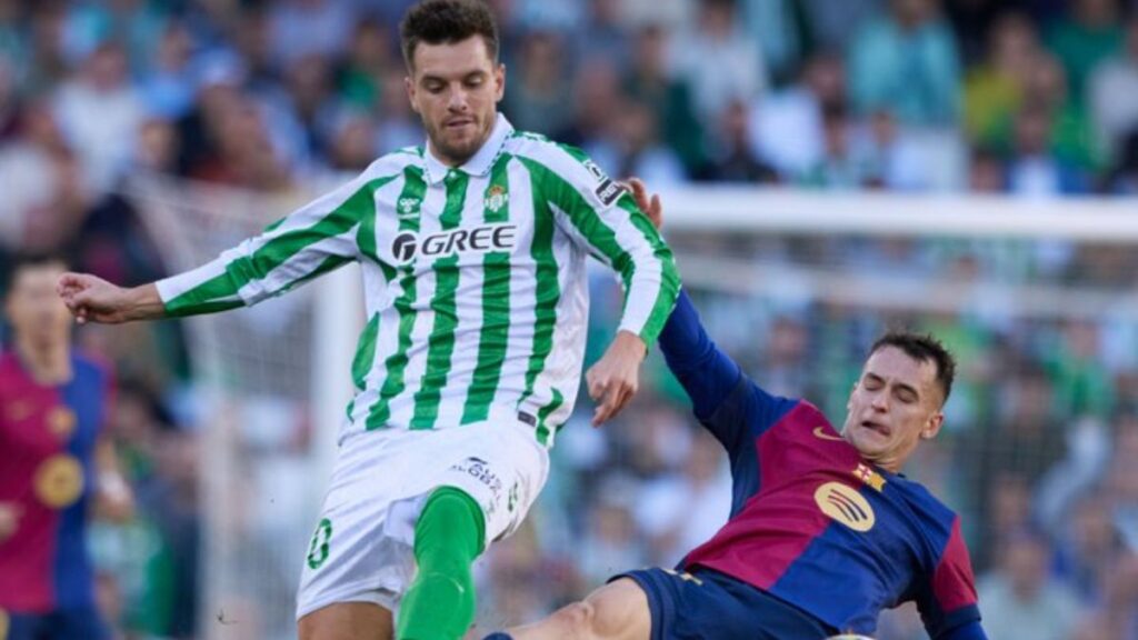 Barcelona falla de visita y empata con Betis en partido de la Liga de España