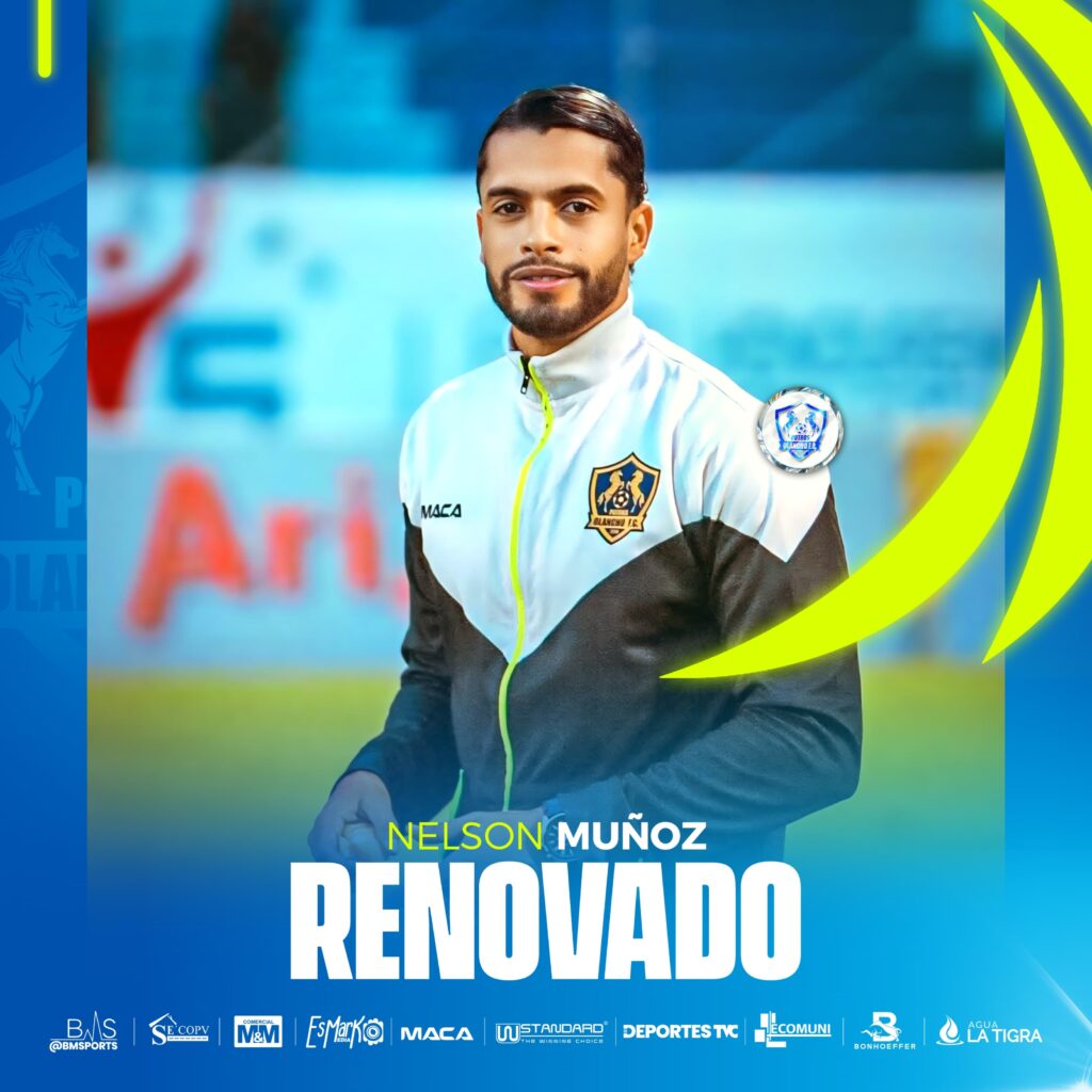 Nelson Muñoz renueva contrato con Olancho FC 