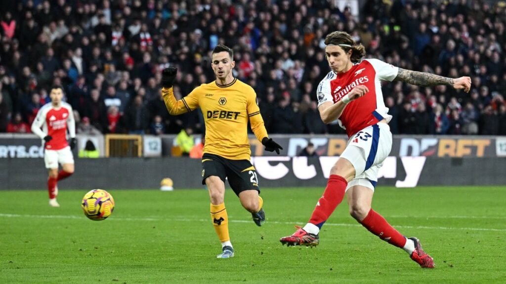 Arsenal sufrió para derrotar al Wolverhampton