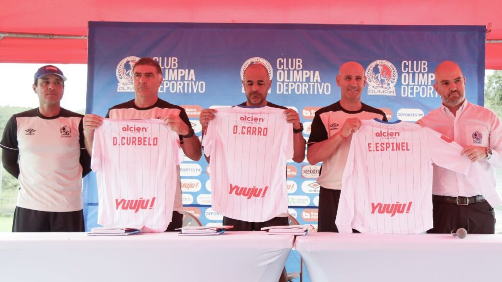 Eduardo Espinel es presentado como técnico de Olimpia: “Vengo a hacer mi propia historia”