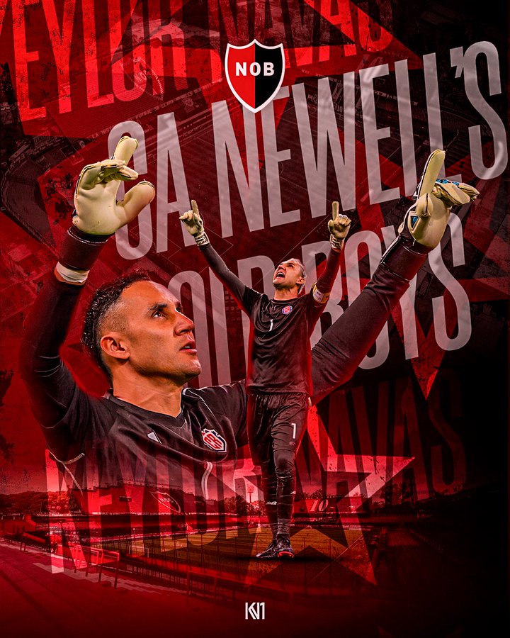 Keylor Navas llega a Argentina para ser jugador de Newell's Old Boys