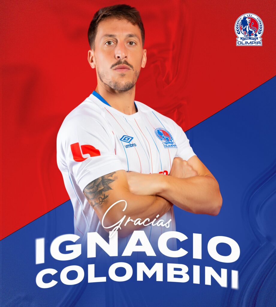 Olimpia anuncia baja de Ignacio Colombini de cara al torneo Clausura