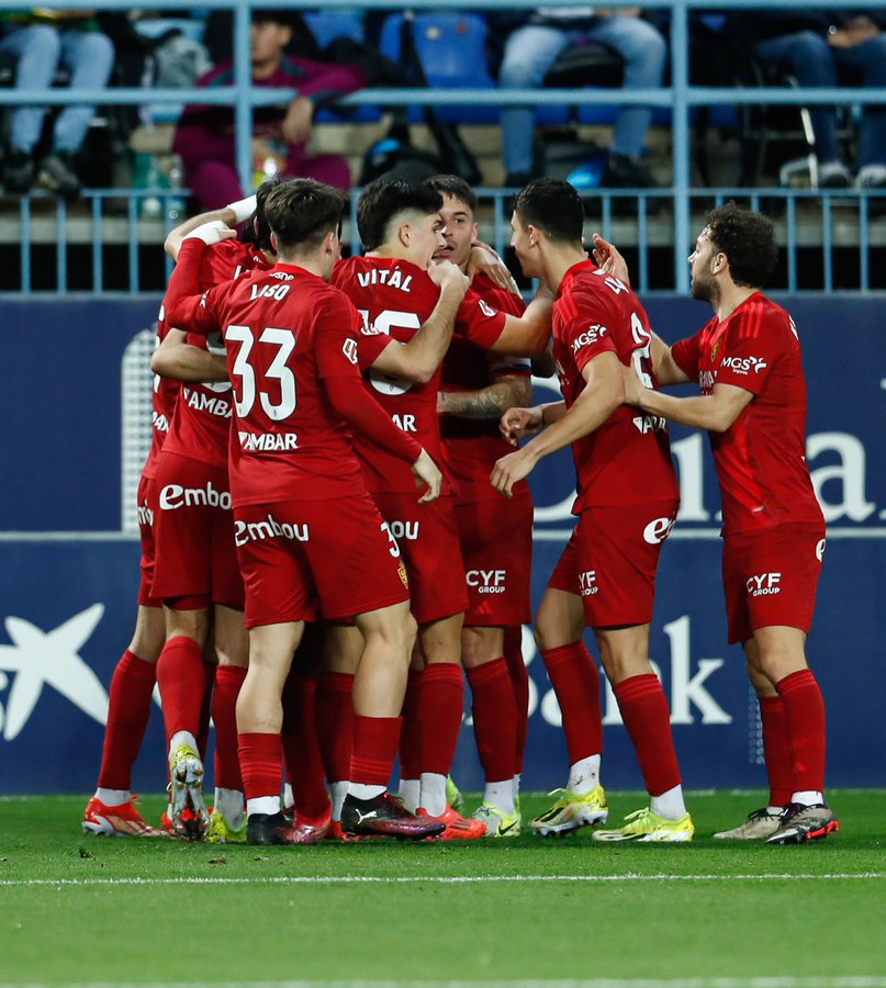 Zaragoza vence al Málaga y Kervin Arriaga jugó los 90 minutos 