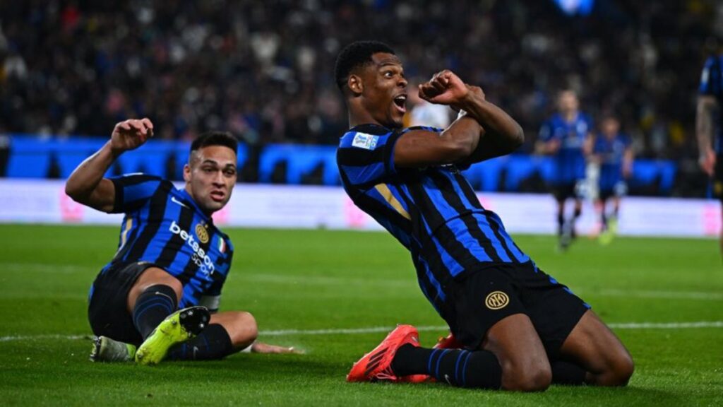 Inter de Milán derrota al Atalanta con doblete de Dumfries y clasificó a la final de la Supercopa de Italia