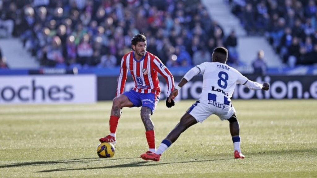 Leganés terminó con la racha del Atlético de Madrid