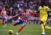 Atlético de Madrid tropieza y empata con Villarreal en la Liga de España