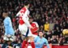 Arsenal recetó goleada al Manchester City