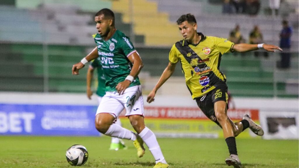 Anangonó rescata al Marathón que empató 1-1 con Génesis FC en Comayagua