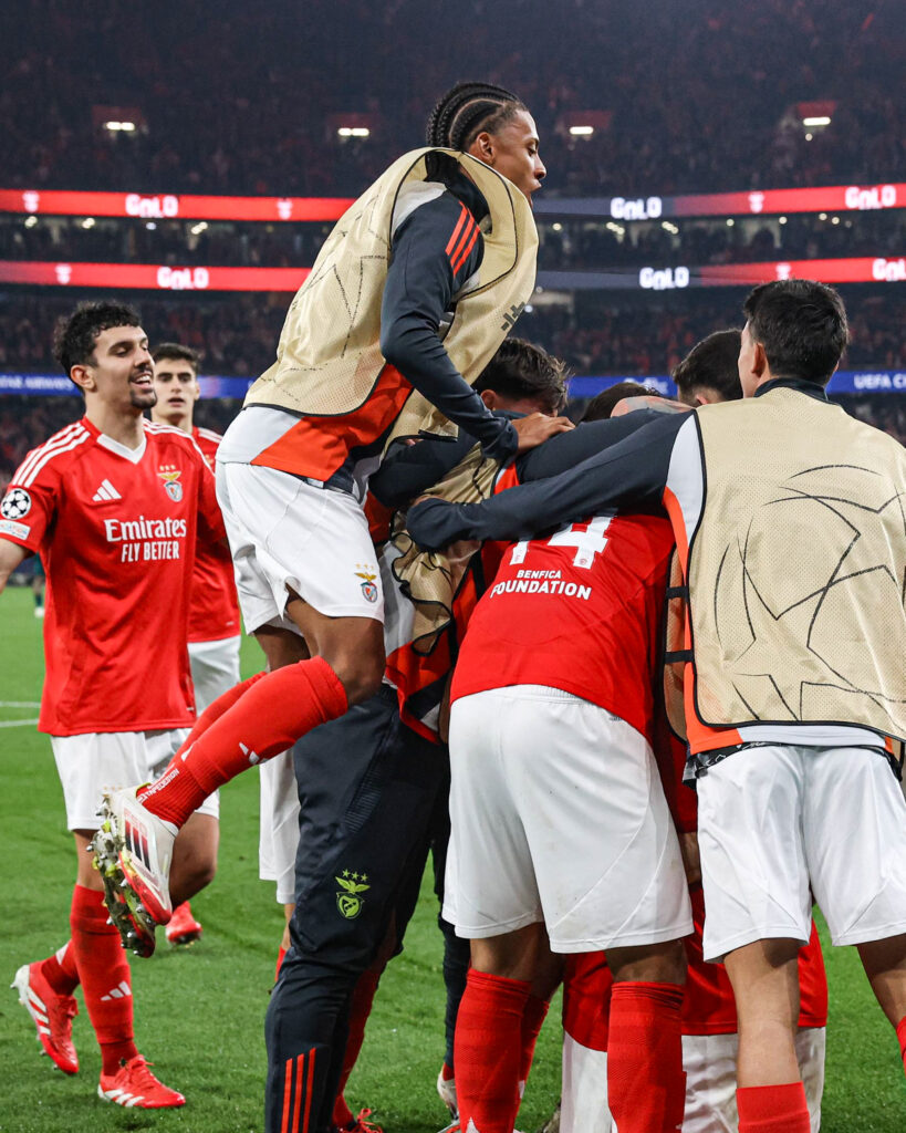 Benfica vivió una locura al empatar con Mónaco y clasificar a octavos de Champions