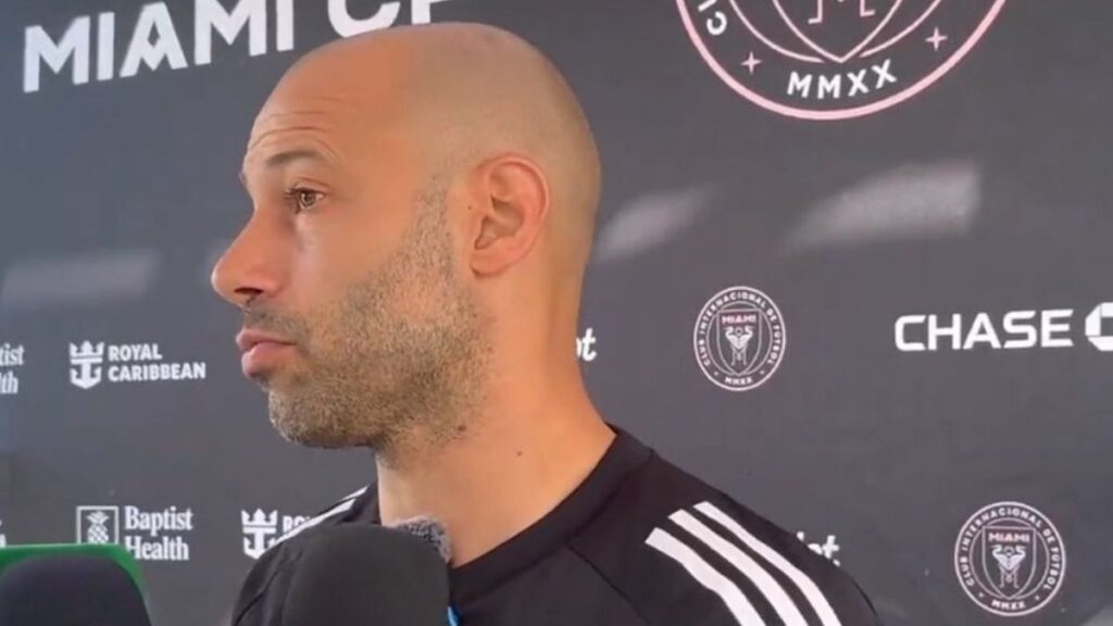 Javier Mascherano en la previa: “A Olimpia lo he seguido por Troglio”