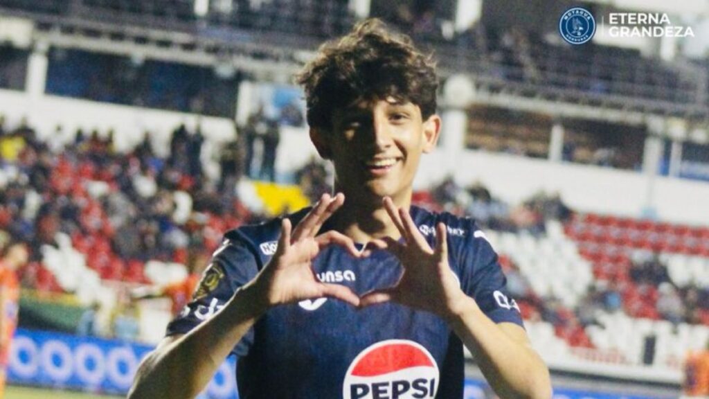 Mathías Vázquez marca su segundo gol en Liga Nacional: “Contra UPN tengo suerte”