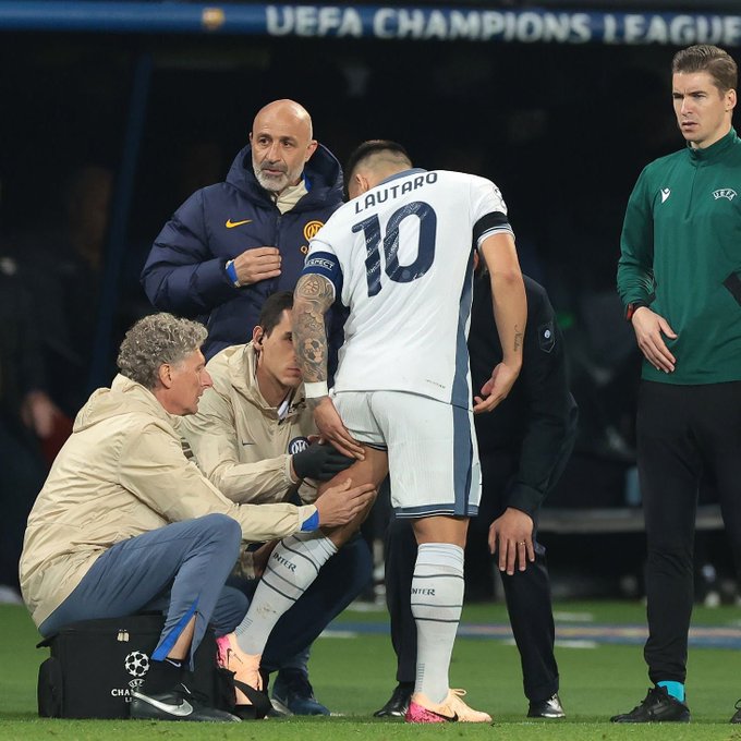 Lautaro Martínez es baja del Inter de Milán para la vuelta contra Barcelona