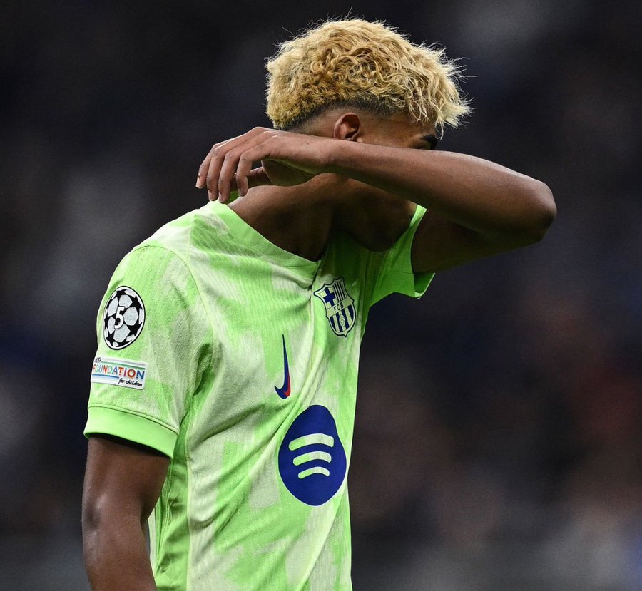 El mensaje de Lamine Yamal tras quedar eliminado en Champions League
