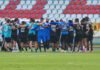 Selección de Honduras realiza su primer entrenamiento pensando en Islas Caimán y Antigua y Barbuda