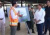 Presidenta inspecciona avance significativo de la transformación del aeropuerto de Roatán