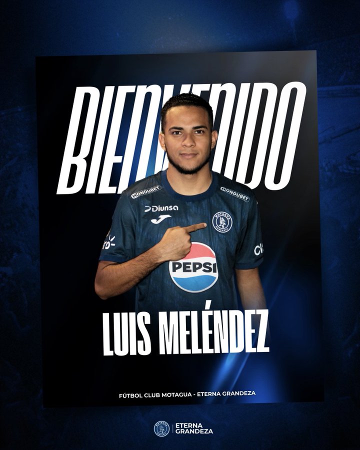 Luis Meléndez se convierte en nuevo jugador de Motagua