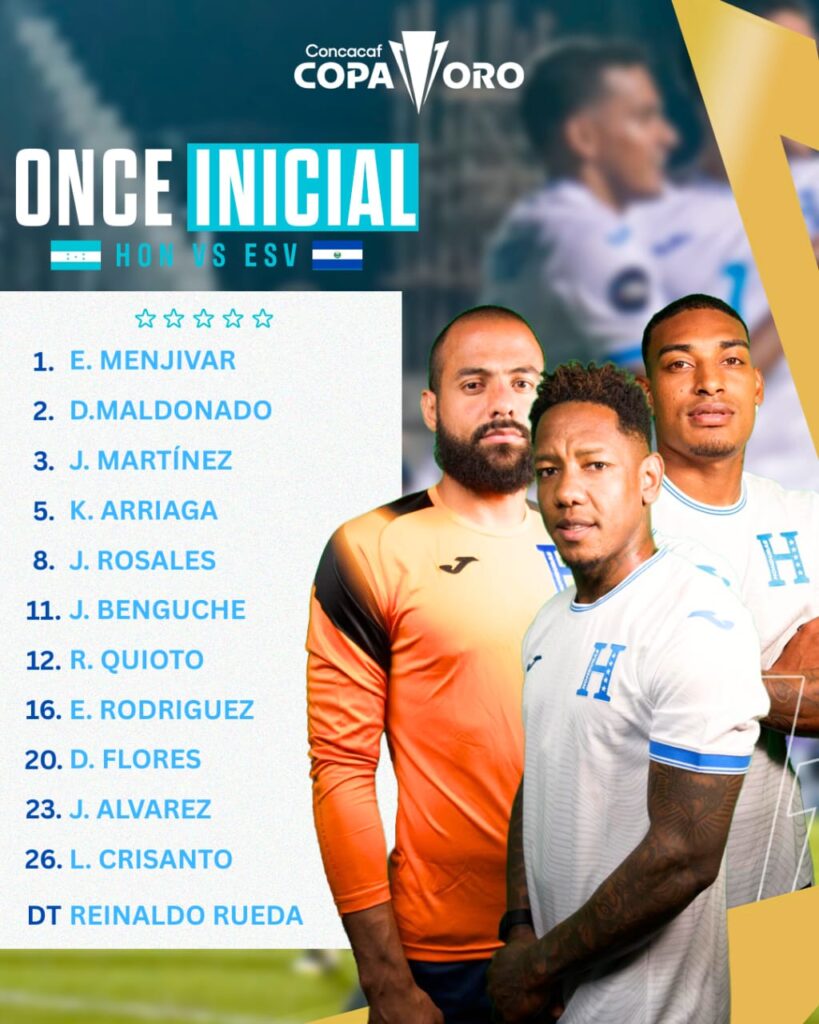 Honduras derrotó a El Salvador y sigue con vida en la Copa Oro