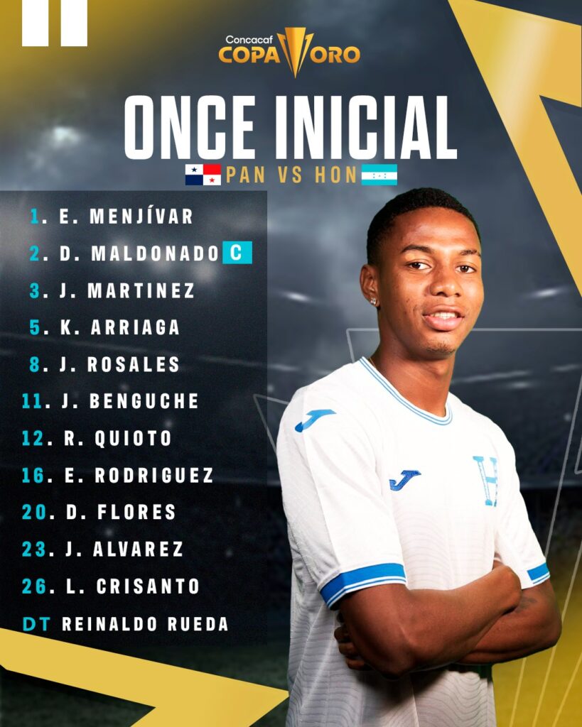 Honduras derrota en penales a Panamá y clasifica a semifinales de la Copa Oro