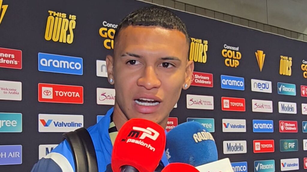 Kervin Arriaga y su gran amor a la H: “Mientras tenga la camisa de Honduras puesta daré lo mejor de mi”
