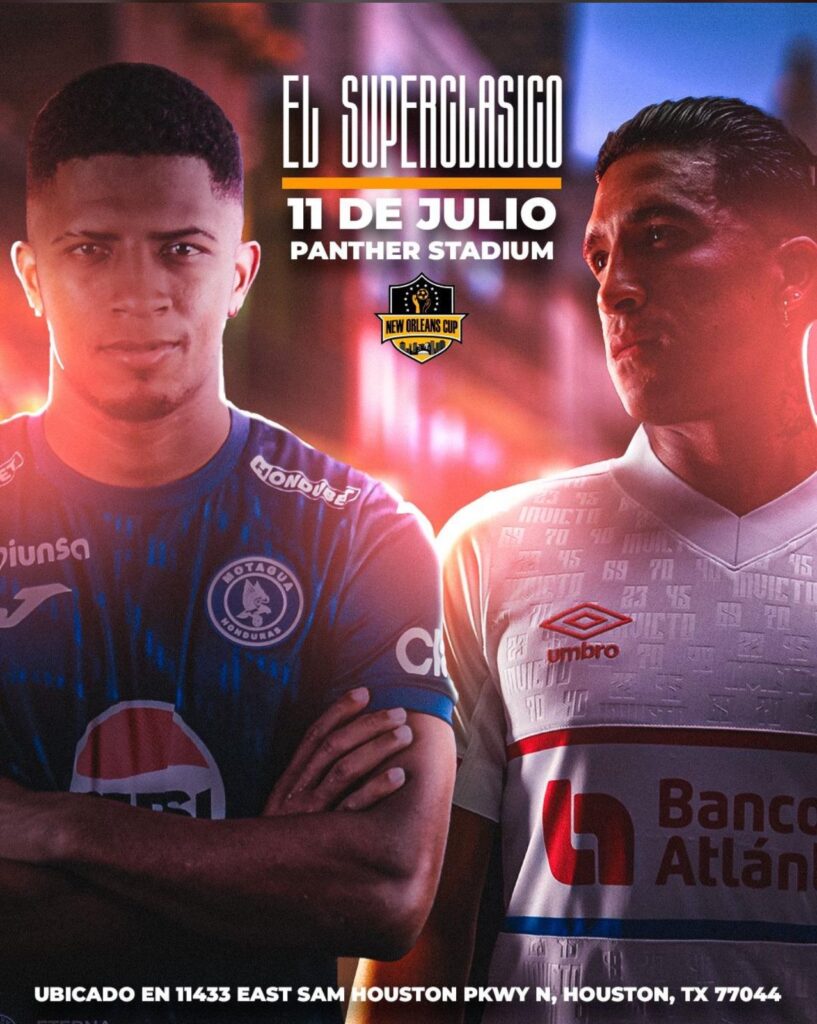 Olimpia y Motagua confirman amistoso en Houston, Texas