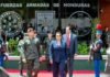 Xiomara Castro visita Cuartel General del Ejército“José Trinidad Cabañas”