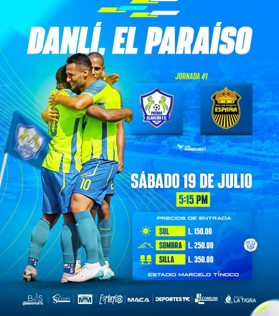 Olancho FC anuncia estadio y precios de entrada para el partido ante Real España