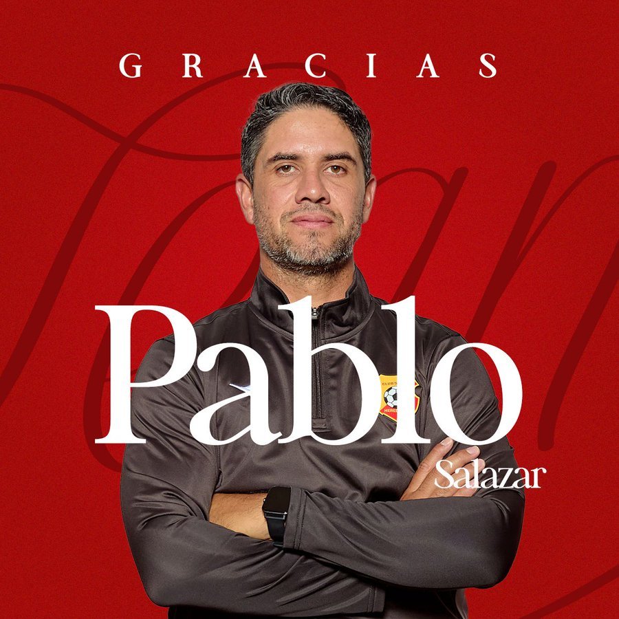 Herediano despide a su técnico Pablo Salazar tras derrota con Diriangén