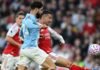 Arsenal rescata un punto ante Manchester City en la parte final del juego