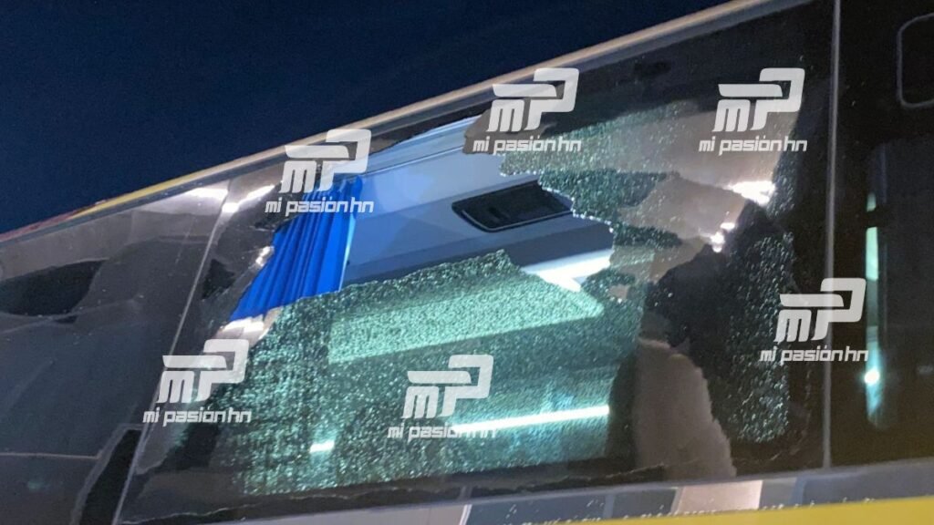 LAMENTABLE: Agreden el autobús de Olimpia en Alajuela