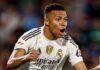 Mbappé salva al Real Madrid y da triunfo ante Getafe para llegar líder al Superclásico