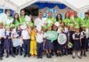 Gracias a los clientes de Supermercados La Colonia y en alianza con Fundación Ficohsa se llevó a cabo la inauguración del centro educativo número 20 a nivel nacional
